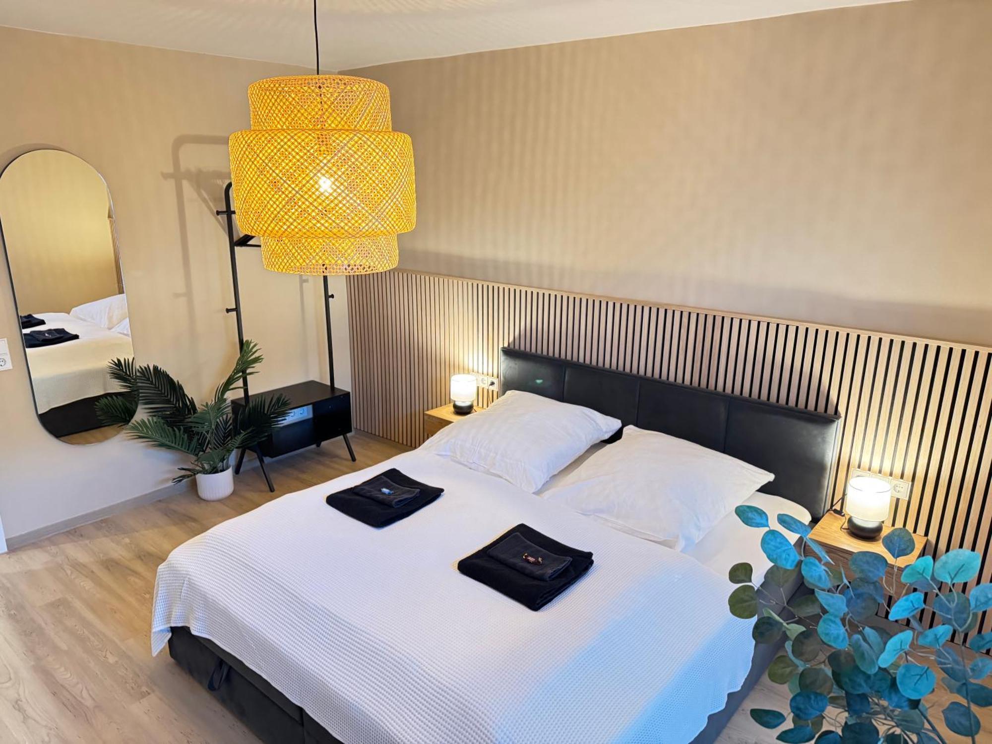 Lightplace • Design • Boxspring • Balkon • 2 Smart Tv •Innenstadt Braunschweig Esterno foto